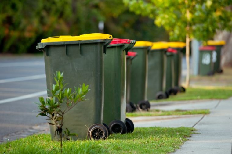 Yellow Lid Skip Bins